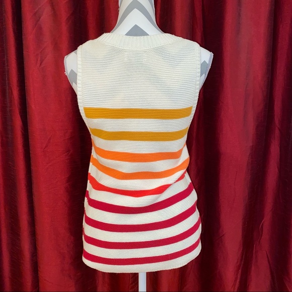 Lucky Brand Sleeveless Pullover Ombre Sweater - Picture 6 of 7